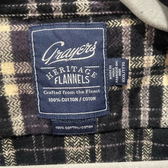 Grafted Heritage Flannels XXXL - Picture 2 of 8